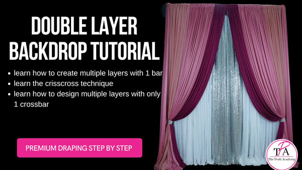 Basic Double Layer Backdrop Tutorial