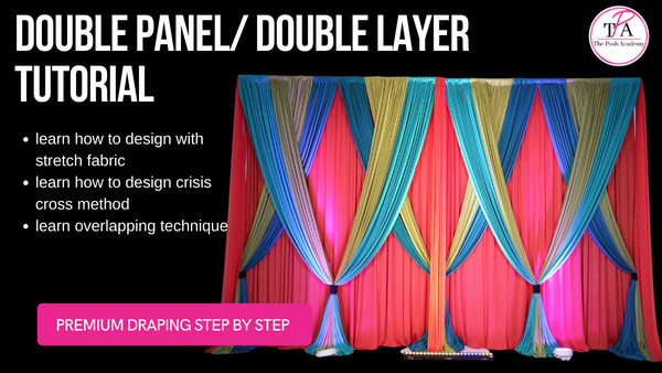 Double Panel/ Double Layer Backdrop Tutorial